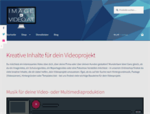 Tablet Screenshot of imagevideo.at